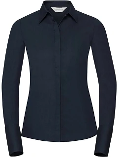 Elastická halenka s dlouhým rukávem 11. bright navy model 22475980 - Russell Athletic