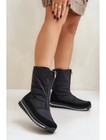 Dámské Sněhule Se Zipem model 21677064 Černé - Boto Dámské Sněhule Se Zipem model 21677064 Černé - Boto