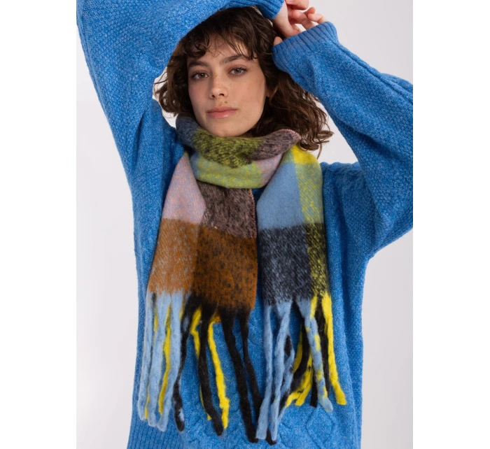 Šála AT SZ 2311501.90 černá a žlutá Šála AT SZ 2311501.90 černá a žlutá