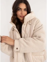 Bunda MBM KR AJ218 003.16P světle béžová Bunda MBM KR AJ218 003.16P světle béžová
