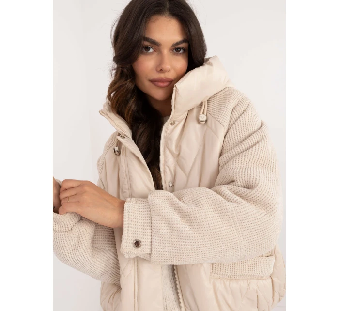 Bunda MBM KR AJ218 003.16P světle béžová Bunda MBM KR AJ218 003.16P světle béžová