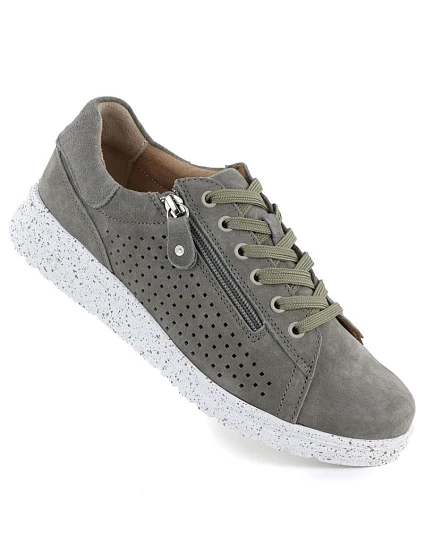 Dámské kožené boty na platformě zelené M.Daszynski model 22068758 - M. Daszyński Dámské kožené boty na platformě zelené M.Daszynski model 22068758 - M. Daszyński