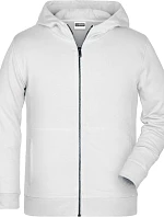 Daiber 8026K Dětská mikina s kapucí 02.826K white