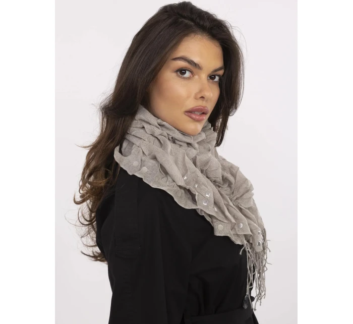 Chustka AT CH S model 21116887 ciemny bezowy - FPrice Chustka AT CH S model 21116887 ciemny bezowy - FPrice