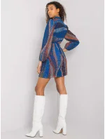 Šaty DHJ SK 15265.90 tmavě modrá