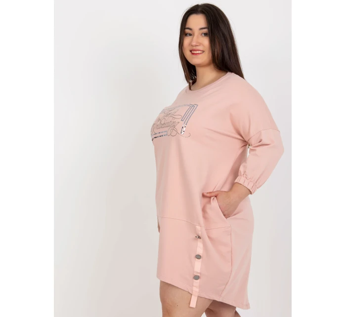 Tunika RV TU 7505.15 světle růžová