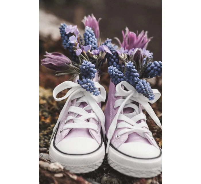 Dětské Vysoké Tenisky fialove Filemon