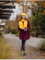 Dámský set šály a čepice Vuch Rowdy Set Yellow