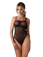 Dámské svůdné body Lune Bellis Teddy černé - Obsessive