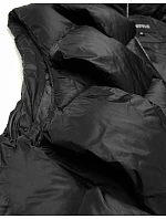 Dámská trojrozměrná vesta oversize černá (YD35) Dámská trojrozměrná vesta oversize černá (YD35)