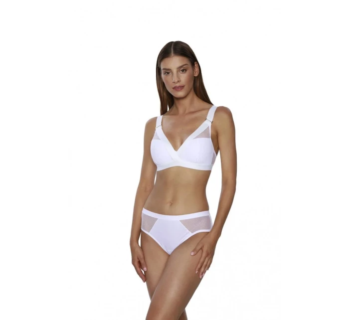 Sportovní podprsenka 748 Lara white - KINGA