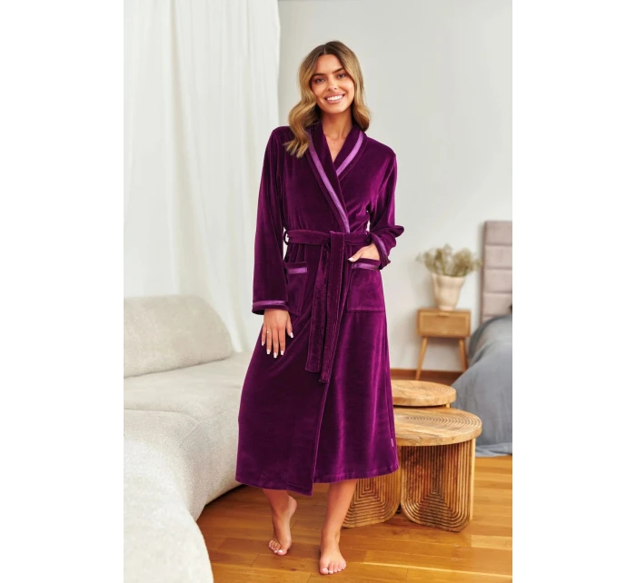 Dámský župan 1078 burgund - Doctornap