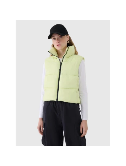 Dámské 4F 4FWSS25TVJAF182-45S zkrácené pouzdro bez rukávů se syntetickou výplní Dámské 4F 4FWSS25TVJAF182-45S zkrácené pouzdro bez rukávů se syntetickou výplní