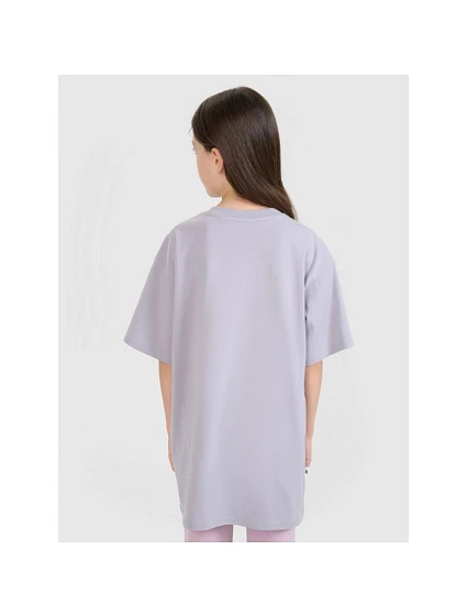 Dívčí tričko oversize s potiskem model 21882687 - 4F