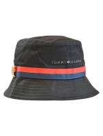 Klobouk Tommy Hilfiger Established Tape Bucket Hat Black - AM0AM08271-0GJ
