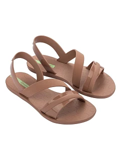 Ipanema boty dámské sandály Vibrant Sandal Fem fashionable comfortable brown rubber dámské