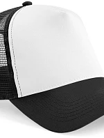 Beechfield B 640 5 panelová Trucker kšiltovka 53.0640 black/white