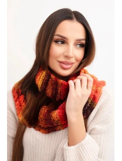 Komin dámský vlněný šál zimní  červený model 21860894 - K-Fashion