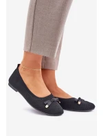 Síťované Baletky S Mašlí Černé model 21683025 - Boto