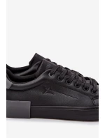 Pánské Tenisky Eko Kůže Big Star OO174019 Černé Pánské Tenisky Eko Kůže Big Star OO174019 Černé