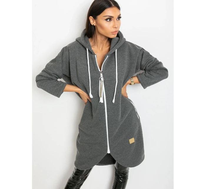 Mikina RV BL 4742.20P tmavě šedá