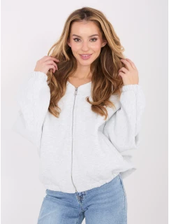 WT BL mikina A1455.87 světle šedá