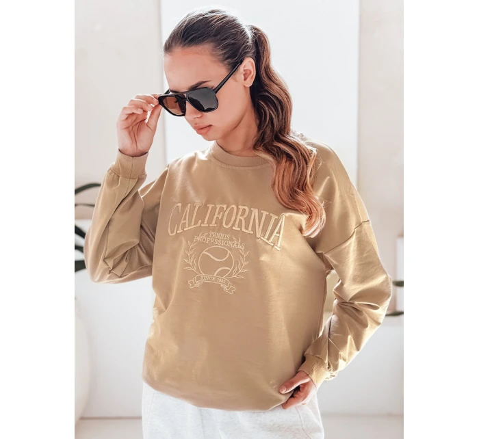 Dámská mikina DREAM béžová Dstreet model 21968539 - FashionStreet