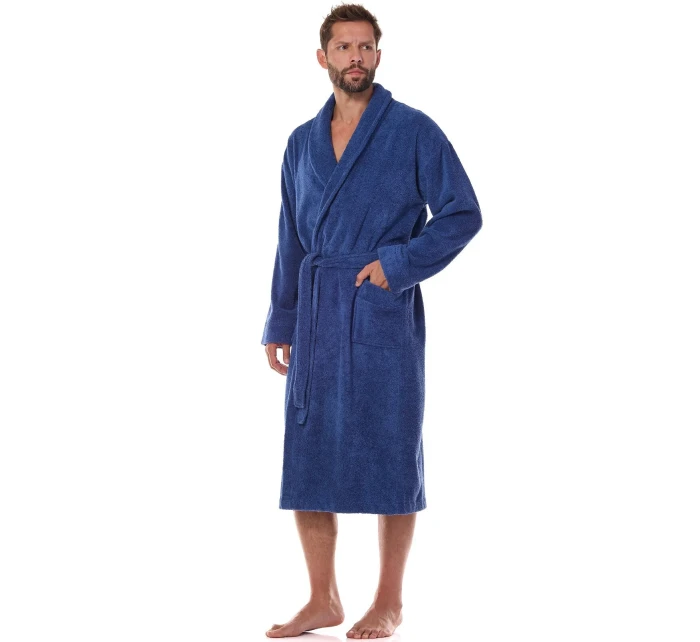 Dlouhý pánský župan model 21038598 4XL - L&L Dlouhý pánský župan model 21038598 4XL - L&L