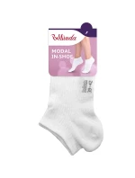 Dámské ponožky z modalu MODAL IN-SHOE SOCKS - BELLINDA - bílá Dámské ponožky z modalu MODAL IN-SHOE SOCKS - BELLINDA - bílá