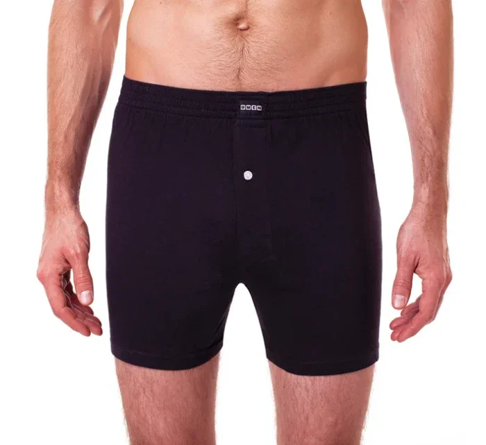 Volné pánské bavlněné boxerky COTTON BOXER - BELLINDA - černá Volné pánské bavlněné boxerky COTTON BOXER - BELLINDA - černá