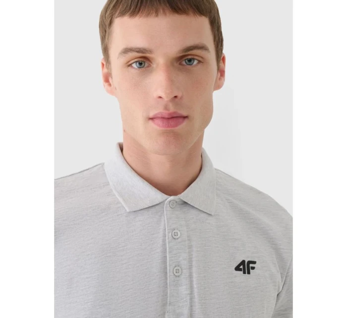 Pánské polo tričko regular 4F 4FWMM00TPTSM367-27M pánské Pánské polo tričko regular 4F 4FWMM00TPTSM367-27M pánské