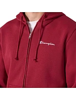 Bluza męska Champion Hooded Full Zip Sweatshirt czerwona 221794 RS508 pánské Bluza męska Champion Hooded Full Zip Sweatshirt czerwona 221794 RS508 pánské