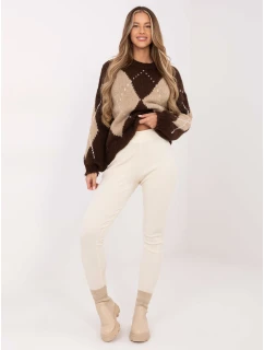 Sweter MI SW model 21782469 brązowy - FPrice