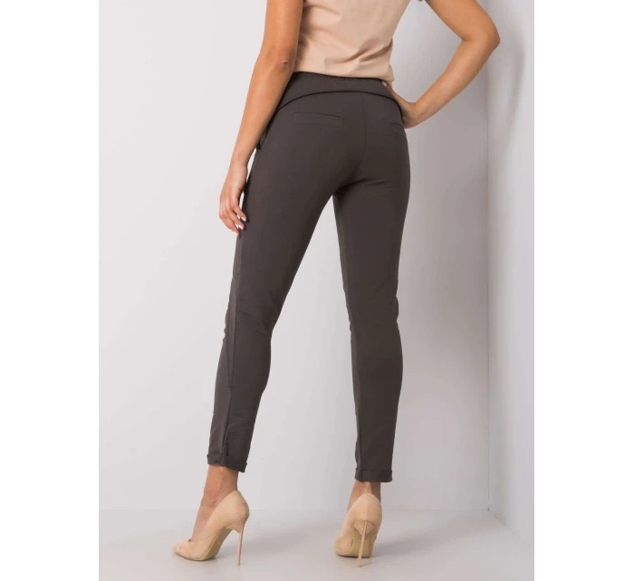 Tepláky RV DR 6437.18 tmavá khaki