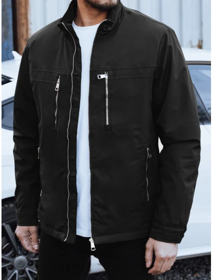 Pánská přechodná bunda černá FashionStreet TX5035