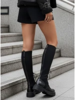 Dámské ponožkové boty černé Dstreet ZY1014