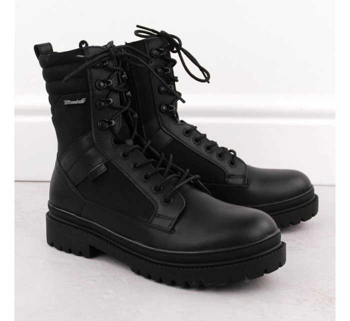 Kožené boty Big Star M OO174164 INT2048