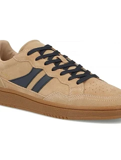 Pánské kožené polobotky béžové Filippo MP7794