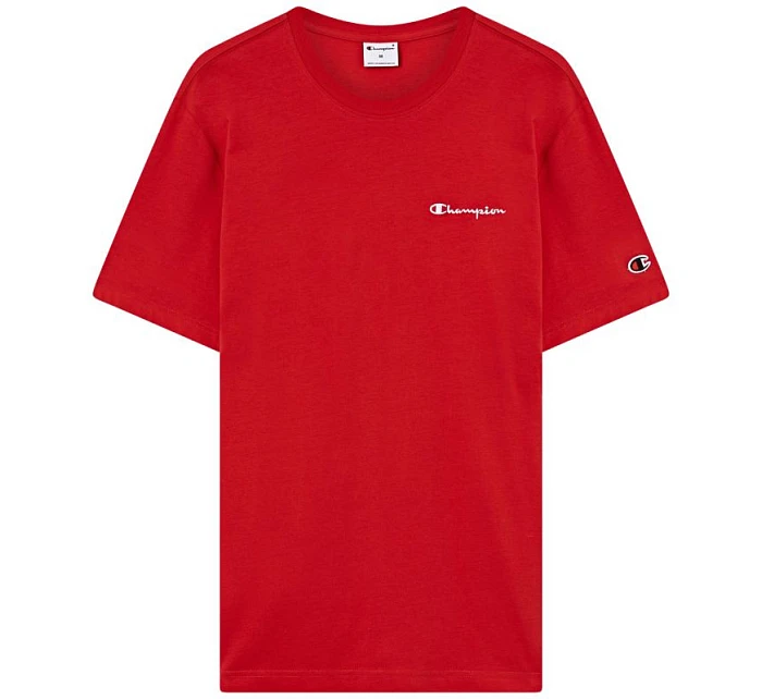 Pánské tričko SS Tee červené  pánské model 22119749 - CHAMPION