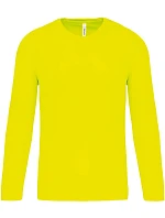 PA 443 Sportovní tričko s dlouhým rukávem model 22513046 fluorescent yellow - Kariban ProAct