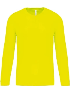 PA 443 Sportovní tričko s dlouhým rukávem model 22513046 fluorescent yellow - Kariban ProAct