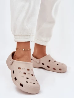 Dámské Pěnové Pantofle Béžové model 21698082 - Boto