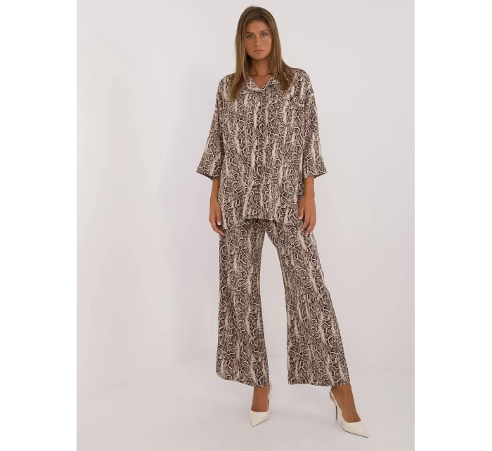 Sada DHJ KMPL 19589 1.75 černá a béžová