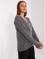 LC SW A10 jumper 1.19P tmavě šedá