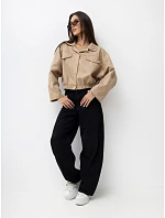 Bunda MI KR 931733.99 v barvě camel Bunda MI KR 931733.99 v barvě camel