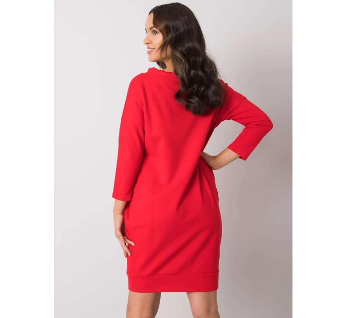 Šaty RV SK červená model 16327655 - FPrice Šaty RV SK červená model 16327655 - FPrice