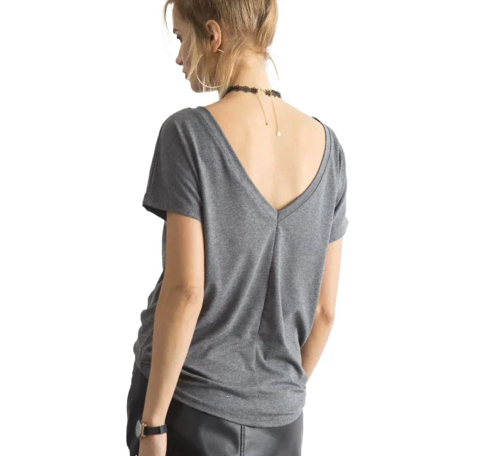 Tričko RV TS 4662.37P tmavě šedá