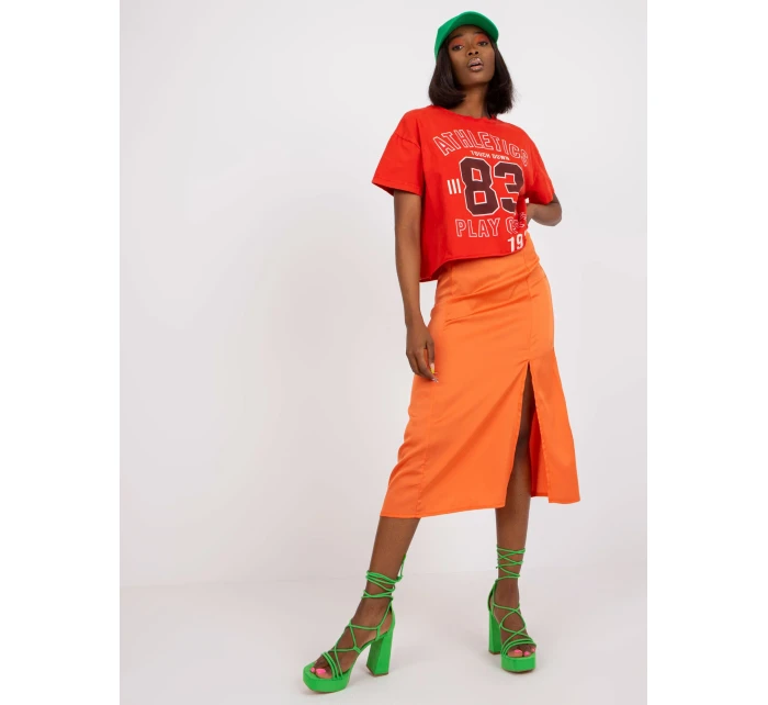 Sukně WN SD 1705.86 oranžová