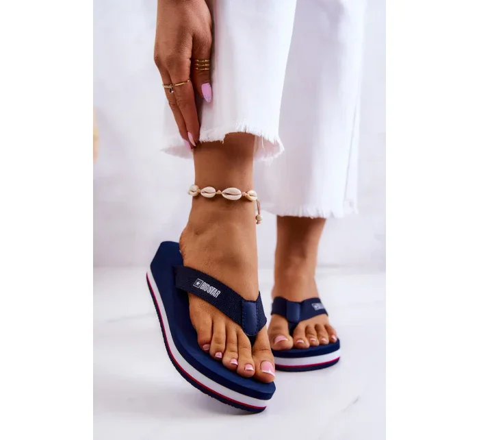 Dámské žabky Big Star - tmavě modré Dámské žabky Big Star - tmavě modré