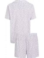 Spodní prádlo Dámské pyžamo WOVEN SHORT SET 000QS6967ELNU - Calvin Klein